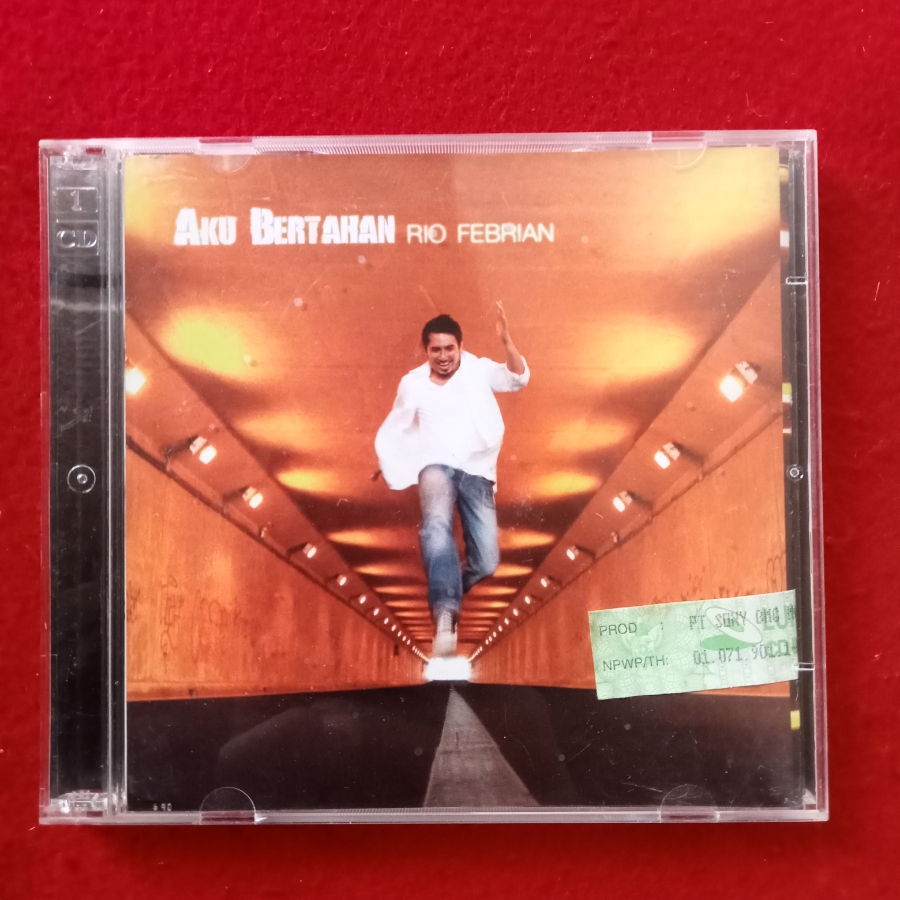 Jual CD,audio musik original Aku Bertahan , RIO FEBRIAN de