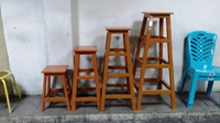 Kursi Kayu Tinggi 120 cm