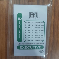 Plastik ID Card Case B1 (102mm x 65 mm) YUSHINCA
