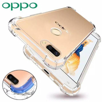 Anti Crack Oppo A7 TPU Softcase Full Protection Ultrathin