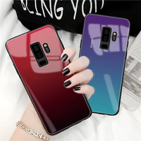 IPHONE 11 PRO GRADIENT COLOURFULL TEMPERED GLASS CASE