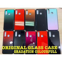 IPHONE 11 PRO GRADIENT COLOURFULL TEMPERED GLASS CASE