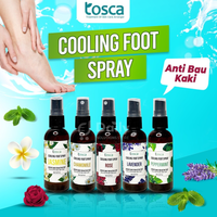 Cooling Foot Spray Tosca Deodorant Kaki Penghilang Bau Tidak Sedap Pada Kaki