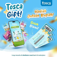 PAKET 5pcs Deodorant Spray Tosca / Deodorant Baby Perfume Series Tawas Cair 100ml