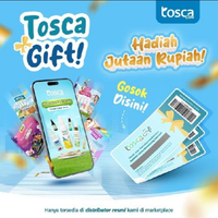 PAKET 5pcs Deodorant Spray Tosca / Deodorant Floral Series Tawas Cair 100ml