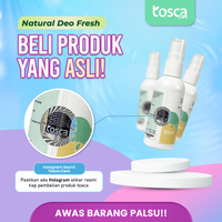 Buy 1 Get 1 Free TOSCA Deodorant Spray 60ml Deo Tawas Alami