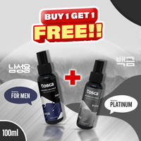 Buy 1 Get 1 Free TOSCA Natural Deodorant Spray 100ml Deo Fresh Man Deodorant Tawas Pria