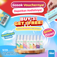 Buy 3 Get 1 Free Deodorant Tawas Cair Spray Tosca 100ml Deodorant  Ampuh Mencegah Bau Ketiak