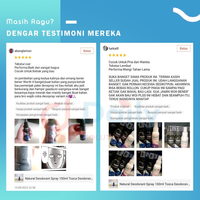 Buy 3 Get 1 Free Deodorant Tawas Cair Spray Tosca 100ml Deodorant  Ampuh Mencegah Bau Ketiak