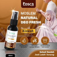 Natural Deodorant Spray 60ml Tosca Deodorant Moslem Tawas Cair Ampuh Mencegah Bau Ketiak