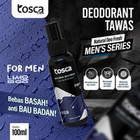 TOSCA Natural Deodorant Spray 100ml Deo Fresh Man Deodorant Tawas Cair Khusus Pria Ampuh Hilangkan Bau Ketiak