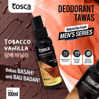 TOSCA Natural Deodorant Spray 100ml Deo Fresh Man Deodorant Tawas Cair Khusus Pria Ampuh Hilangkan Bau Ketiak