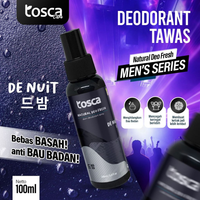 TOSCA Natural Deodorant Spray 100ml Deo Fresh Man Deodorant Tawas Cair Khusus Pria Ampuh Hilangkan Bau Ketiak