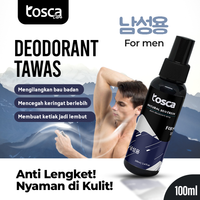 Natural Deodorant Spray Tosca 100ml For Men deodorant tawas alami pria