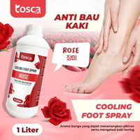 TOSCA Cooling Foot Spray Deodorant Kaki Penghilang Bau Kaki Refill 1 Liter