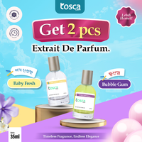 [Bundle Get 2pcs] TOSCA Scent - Parfum Wanita Tahan Lama Extrait de Parfum
