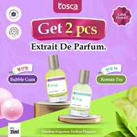 [Bundle Get 2pcs] TOSCA Scent - Parfum Wanita Tahan Lama Extrait de Parfum