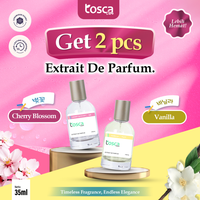 [Bundle Get 2pcs] TOSCA Scent - Parfum Wanita Tahan Lama Extrait de Parfum