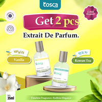 [Bundle Get 2pcs] TOSCA Scent - Parfum Wanita Tahan Lama Extrait de Parfum