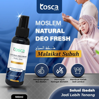 Natural Deodorant Spray 100ml Tosca Deodorant Moslem Series Tawas Cair Ampuh Mencegah Bau Ketiak