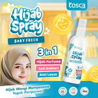 Hijab Spray TOSCA Anti Leyot Parfum Pewangi Jilbab Kerudung Anti Lepek 100ml