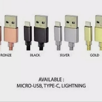 KABEL DATA TYPE C FAST CHARGING 1 METER BESI KABEL