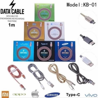 KABEL DATA TYPE C FAST CHARGING 1 METER BESI KABEL