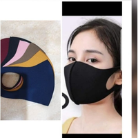 MASKER KOREA KW PENUTUP MULUT HIDUNG FLU ASAP DEBU MOTOR