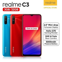 REALME C3 RAM 3GB ROM 32GB GARANSI RESMI REALME