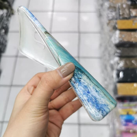 VIVO V15 SOFTCASE PAINTING MARBLE GLITER FULL GLOSSY