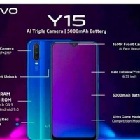 VIVO Y15 RAM 4GB ROM 64GB RAM 4/64GB GARANSI RESMI VIVO INDONESIA