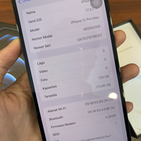 iPhone 12 Pro Max 128GB BH 84% Blue inter whitelist