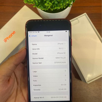 iPhone SE Gen 3 64Gb red garansi eks inter