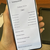 Samsung Galaxy S23 Plus 8/256GB Lavender Garansi Eks Sein