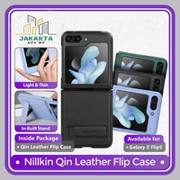 Case Samsung Z Flip 5 5G Nillkin Qin Leather Flip Casing