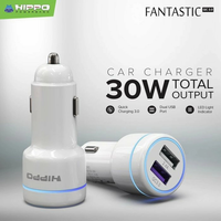 Hippo Fantastic QC Car Charger Mobil 30W Quick Charging 3.0