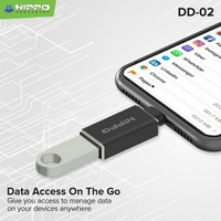Hippo DD02 Conector OTG USB Type C TO USB A 3.1