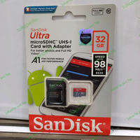 Memory Sandisk Micro SD 32GB Speed Up To 98 MB/s Original 100%
