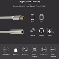 Kabel Splitter TYPE-C 2 In 1 USB Tipe-C untuk 3.5mm Audio AUX Jack + charger C