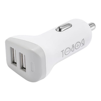 Saver Robot Fast Charger RTC06 2.4A Car charger Mobil 2 USB RT-C06 ORIGINAL WOOK
