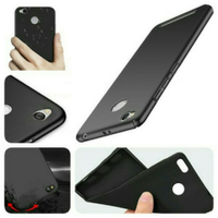 Case Oppo F7 Tpu Matte Softcase Black Ultra Slim