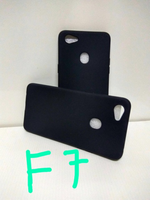 Case Oppo F7 Tpu Matte Softcase Black Ultra Slim