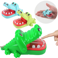 (SP) BUAYA GIGIT JARI MAINAN / GANTUNGAN KUNCI CROCODILE DENTIST SERU