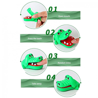 (SP) BUAYA GIGIT JARI MAINAN / GANTUNGAN KUNCI CROCODILE DENTIST SERU