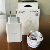 Adaptor INFINIX 33W Fast Charger USB To Type C Original