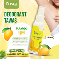 Natural Deodorant Spray 100 ml Tawas Cair Tosca deodoran alami Fruity