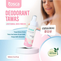 Deodorant Tawas Spray Tosca Deodorant Ampuh Mencegah Bau Ketiak dan Badan Non Alkohol 100ml