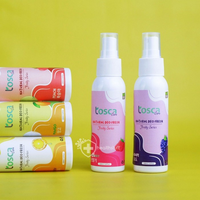 Natural Deodorant Spray 100 ml Tawas Cair Tosca deodoran alami Fruity