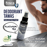 Deodorant Tawas Spray Tosca Deodorant Ampuh Mencegah Bau Ketiak dan Badan Non Alkohol 100ml