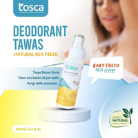 Deodorant Tawas Spray Tosca Deodorant Ampuh Mencegah Bau Ketiak dan Badan Non Alkohol 100ml